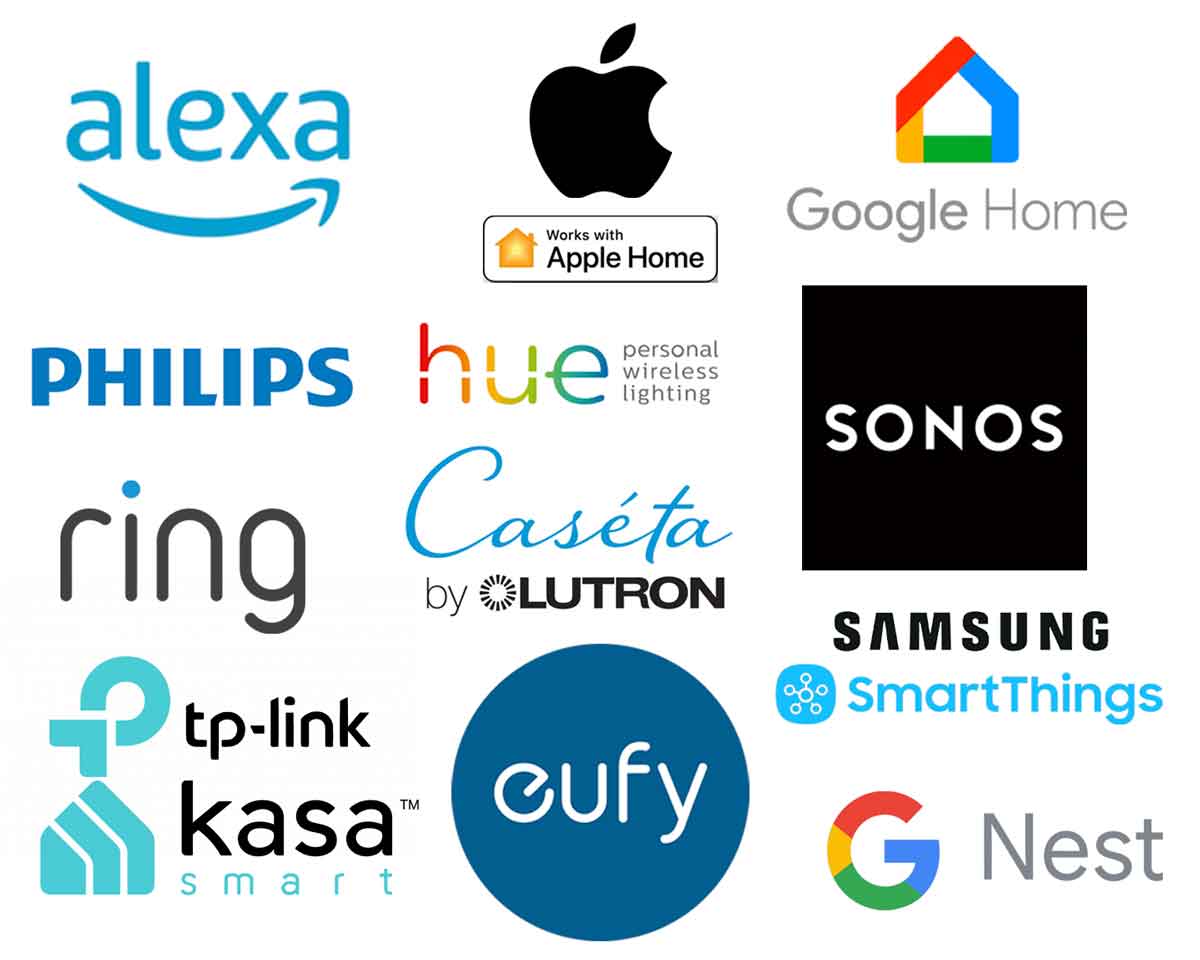 smart home logos